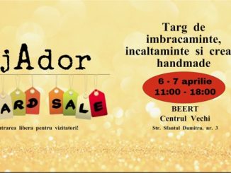 jAdor Yard Sale 6-7 aprilie