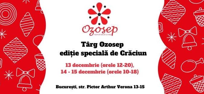 Afis Ozosep – ediția specială de Crăciun 2019 la București